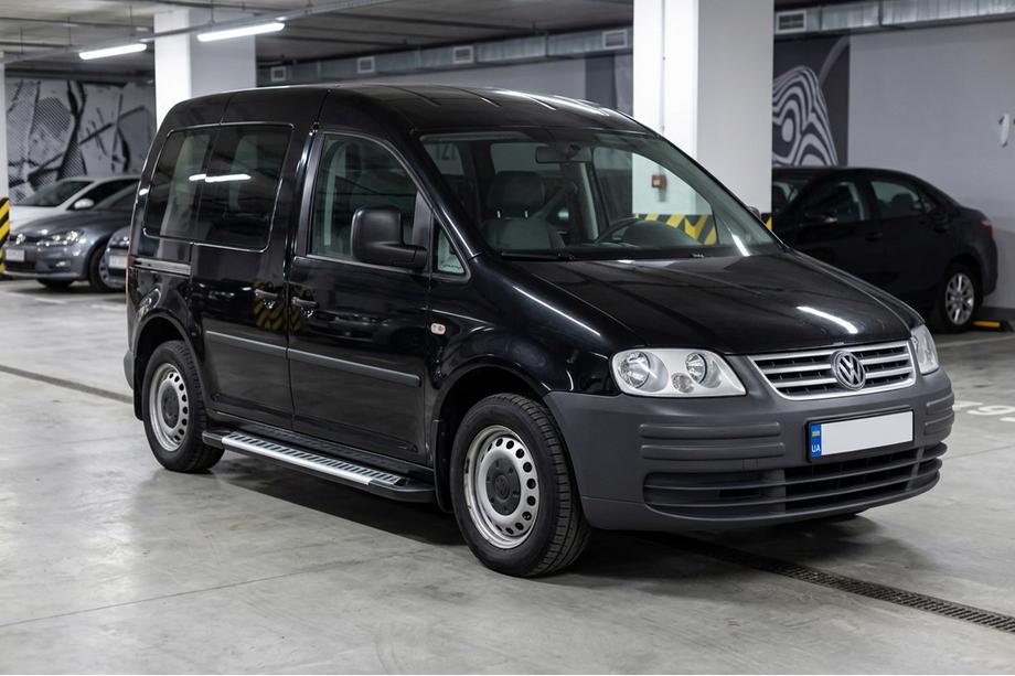 Volkswagen Caddy 2004-2010 Marchepieds Latéraux Line (2 pcs, Aluminium) Image