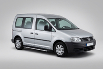 Volkswagen Caddy 2004-2010 Marchepieds Latéraux Duru (2 pcs, Aluminium) photo 1