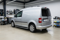 Volkswagen Caddy 2004-2010 Marchepieds Latéraux Tayga Grey (2 pcs, Aluminium) photo 1