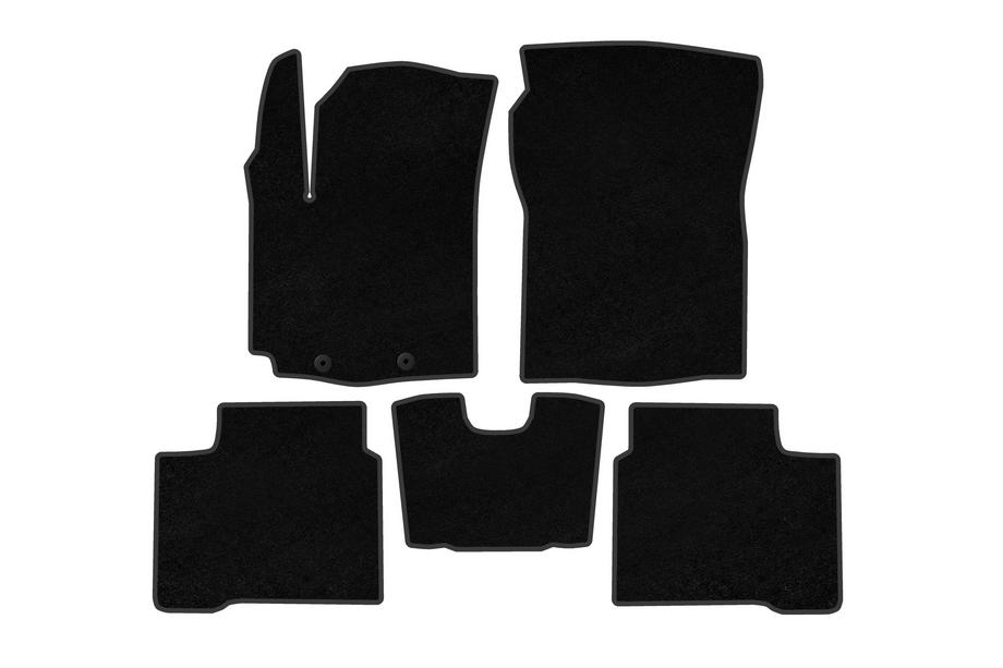 Suzuki Swift 2017-2024 Tapis de sol textile Deluxe (Noir) Image