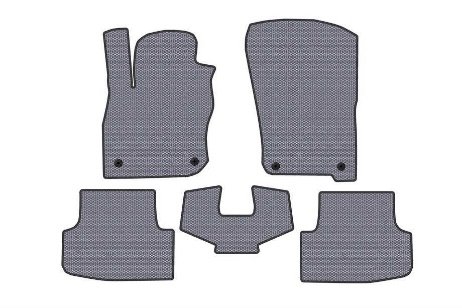 Audi A3 2020- Tapis de sol en caoutchouc Carsuit (Berline, gris) Photo 1