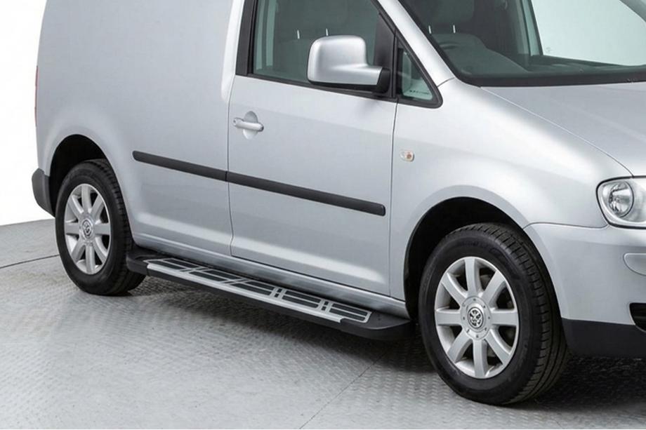 Volkswagen Caddy 2010-2015 Marchepieds Latéraux Sunrise (2 pcs, Aluminium) Image