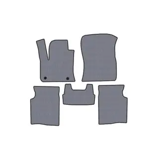 Tapis en Caoutchouc Carsuit (Électrique, Gris)