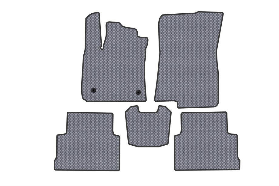 Dacia Jogger 2022- Tapis en Caoutchouc Carsuit (2 Rangées, Gris) Image