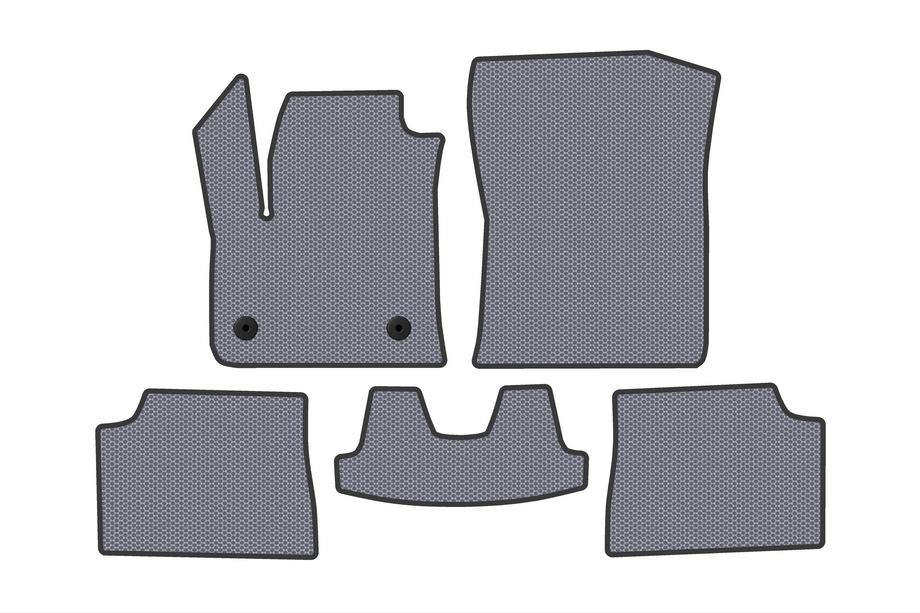 Fiat 600/600e 2023– Tapis en Caoutchouc Carsuit (Électrique, Gris) Photo 1