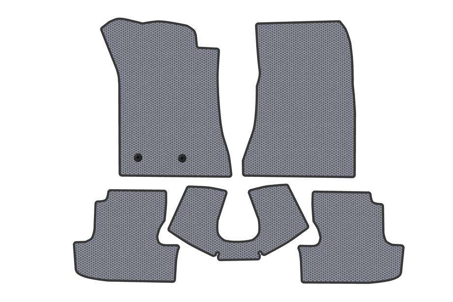 Ford Mustang 2015-2023 Tapis en Caoutchouc Carsuit V2 (Gris) Photo 1