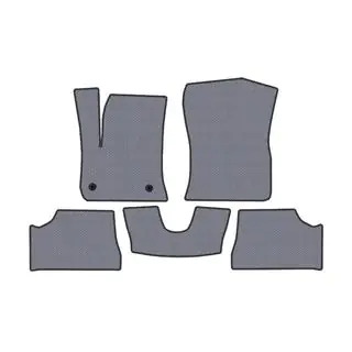 Tapis en Caoutchouc Carsuit (Gris) photo 1