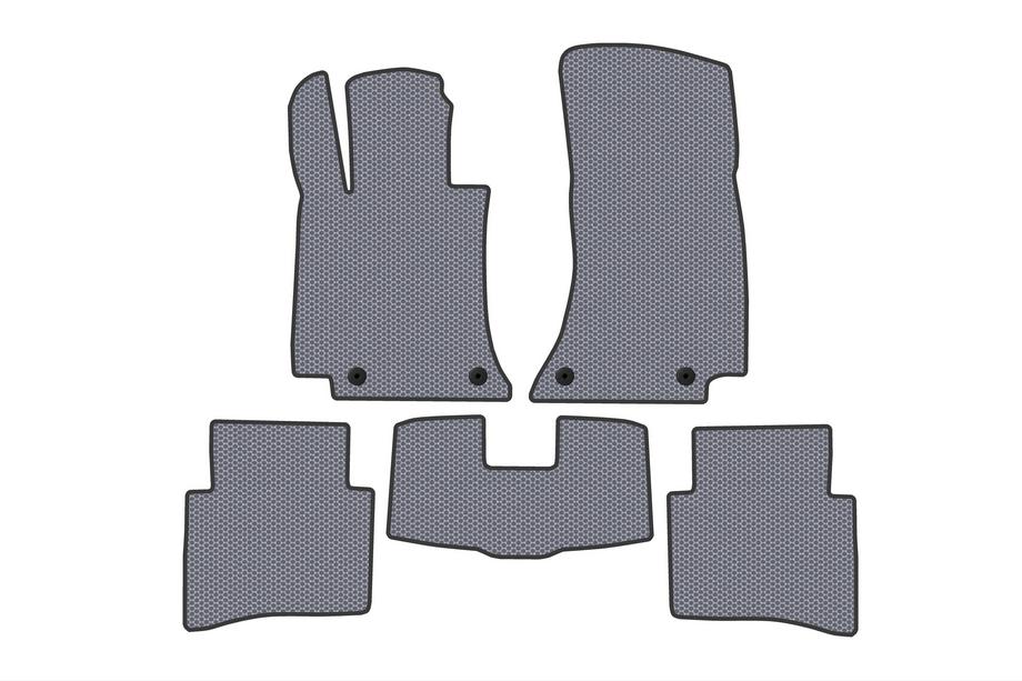 Mercedes E-class W214 2023- Tapis de sol en caoutchouc Carsuit (SD, Gris) Photo 1