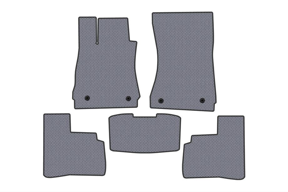 Mercedes S-class W221 2005-2013 Tapis de sol en caoutchouc Carsuit (Short, Gris) Photo 1