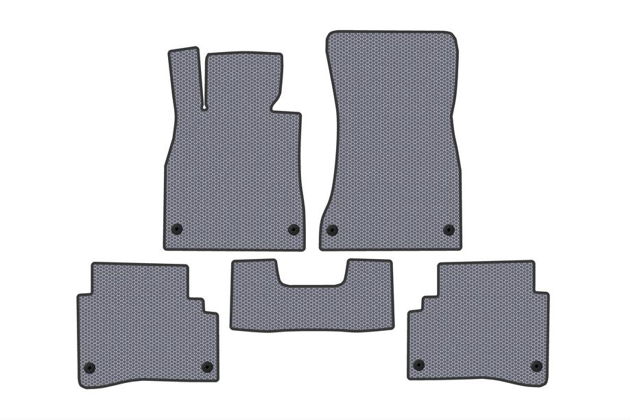 Mercedes S-class W222 2013-2022 Tapis de sol en caoutchouc Carsuit (Short, Gris) Photo 1