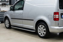 Volkswagen Caddy 2010-2015 Marchepieds Latéraux Tayga (2 pcs, Aluminium) photo 1
