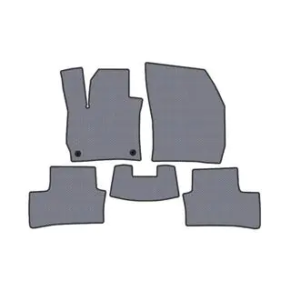 Tapis en Caoutchouc Carsuit (Électrique, Gris)