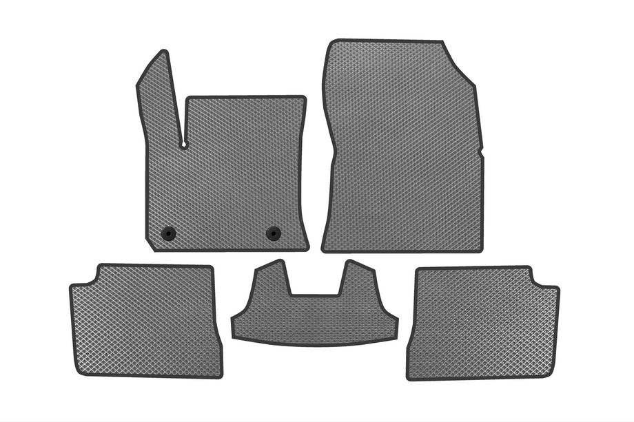Peugeot 208 2019- Tapis en Caoutchouc Carsuit (Électrique, Gris) Image