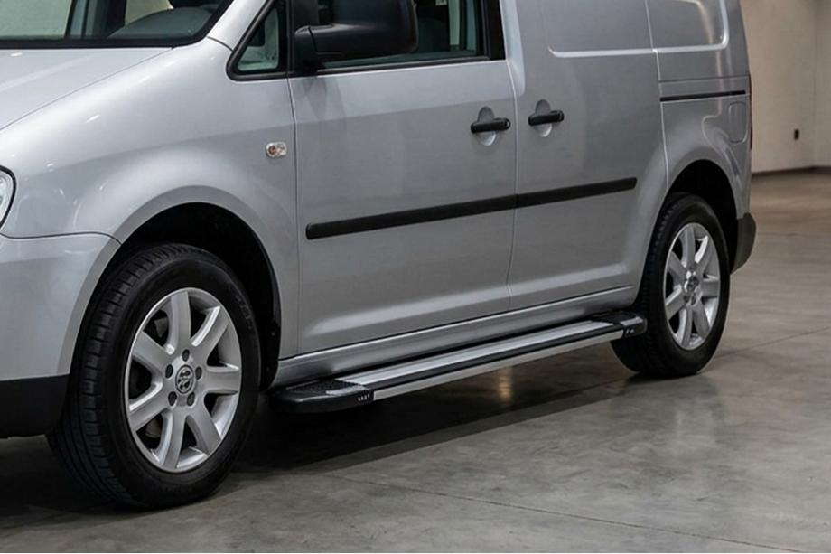 Volkswagen Caddy 2010-2015 Marchepieds Latéraux Rainbow (2 pcs, Aluminium) Image