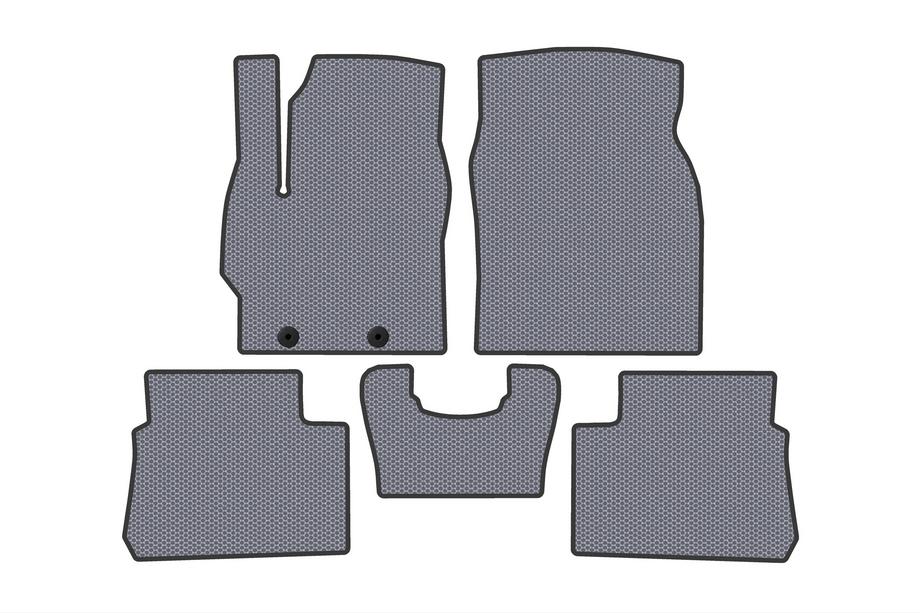 Toyota Yaris/Yaris Cross (XP210) 2020- Tapis de sol en caoutchouc Carsuit (Hybrid, Gris) Photo 1