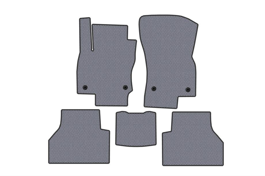Volkswagen Caddy 2020- Tapis en Caoutchouc Carsuit (Gris) Photo 1
