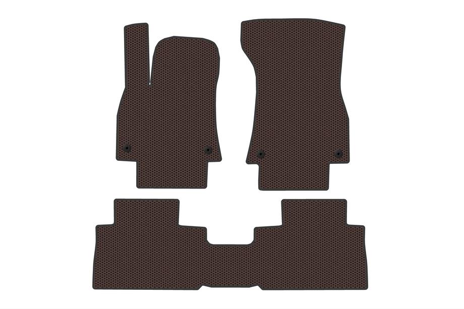 Audi Q8 e-Tron/Q8 e-tron Sportback 2018-2025 Tapis en Caoutchouc Carsuit (Marron) Image
