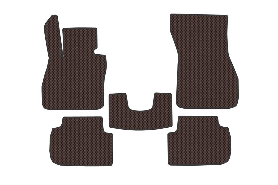 BMW 2 Series Gran Coupe F44 2020-2024 Tapis en caoutchouc Carsuit (Pour F44, marron) Photo 1