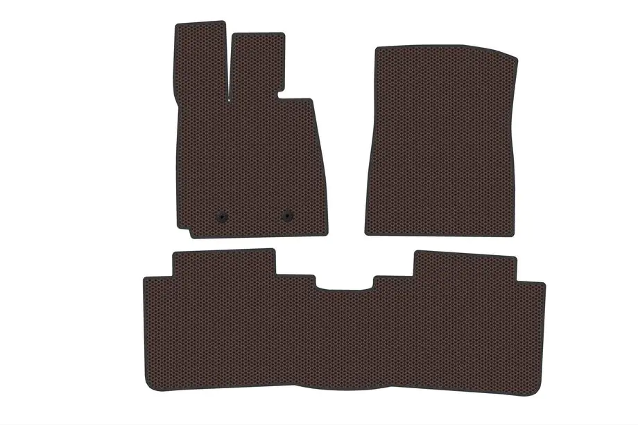 BYD Han 2020- Tapis en Caoutchouc Carsuit (Marron) Photo 1