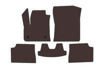 Fiat 600/600e 2023– Tapis en caoutchouc Carsuit (Électrique, Marron) photo 1