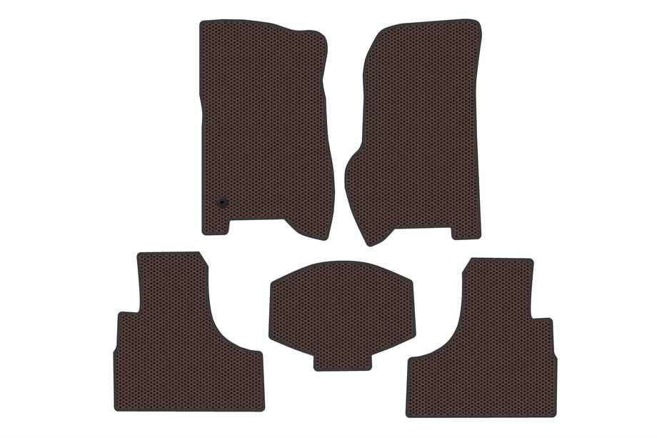 Jeep Cherokee/Liberty 2002-2007 Tapis en Caoutchouc Carsuit (Marron) Image