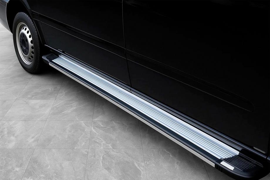 Mercedes Vito/V-class W447 2014- Marchepieds Latéraux Rainbow (2 pcs, Aluminium) Image