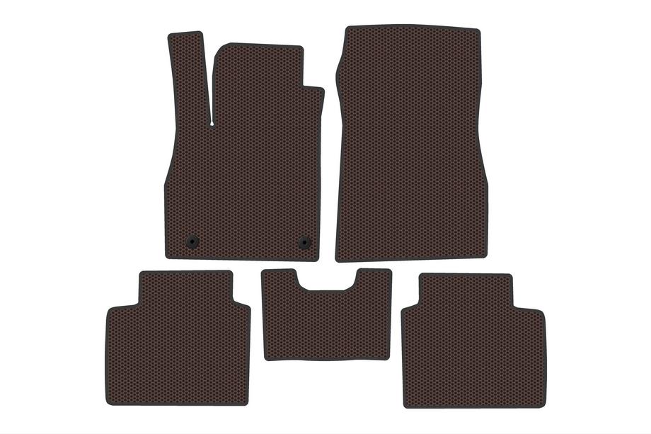 Nissan Micra K14 2016- Tapis en Caoutchouc Carsuit (Marron) Photo 1