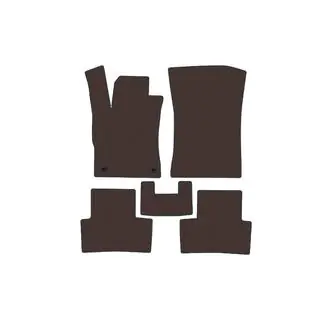 Tapis en caoutchouc Carsuit (Essence, marron)