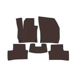 Tapis en caoutchouc Carsuit (Électrique, Marron)