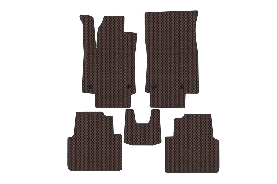 Opel Crossland X 2017-2024 Tapis en caoutchouc Carsuit (2020-, Marron) Image