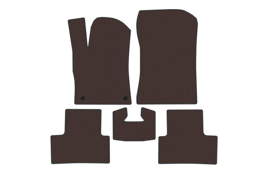 Peugeot 308 2021- Tapis en Caoutchouc Carsuit (Marron) Photo 1