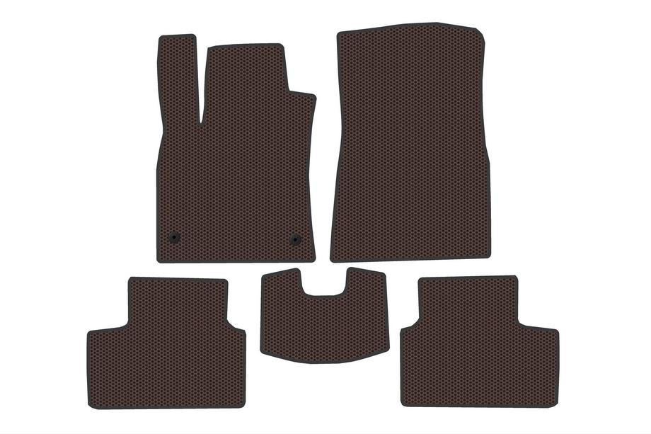 Renault Clio V 2019- Tapis en Caoutchouc Carsuit (Marron) Image