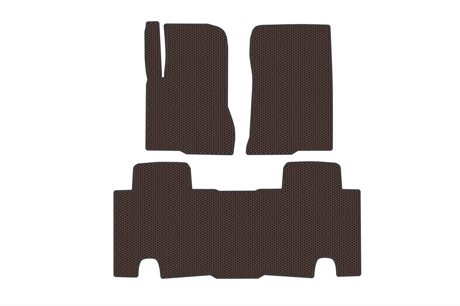 SsangYong Musso II 2018– Tapis en Caoutchouc Carsuit (Marron) Photo 1