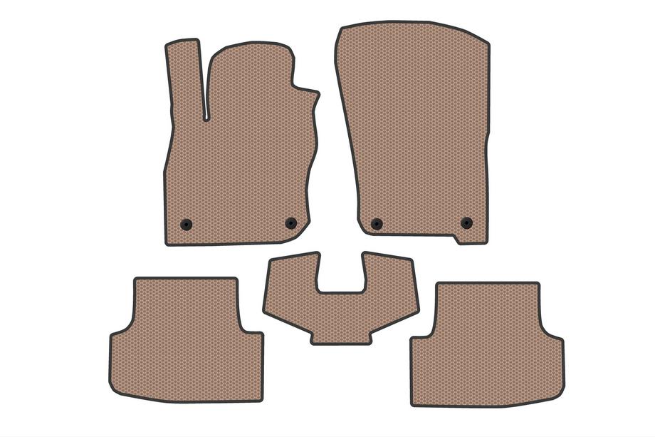 Audi A3 2020- Tapis en Caoutchouc Carsuit (HB, Beige) Image