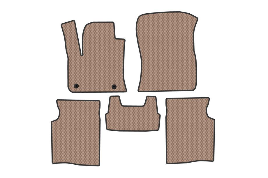 Citroen C4 X/e-C4 X 2022– Tapis en caoutchouc Carsuit (Électrique, Beige) Photo 1