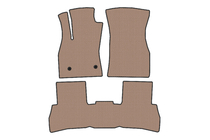 Fiat Doblo II 2010-2022 Tapis de sol en caoutchouc Carsuit V2 (2010-2015, Beige) photo 1