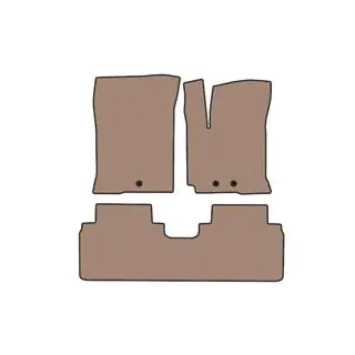 Tapis en Caoutchouc Carsuit (Beige)
