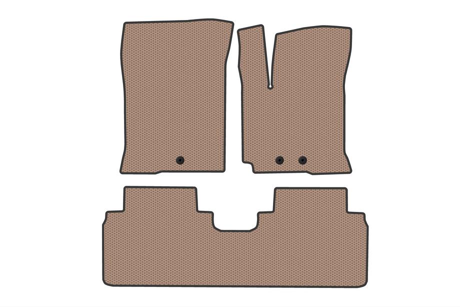 Hyundai IX-20 2010-2019 Tapis en Caoutchouc Carsuit (Beige) Image
