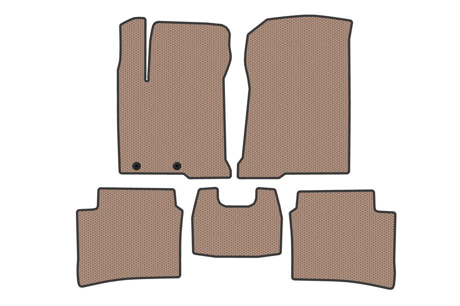 Hyundai I-20 2020- Tapis en Caoutchouc Carsuit (Beige) Image