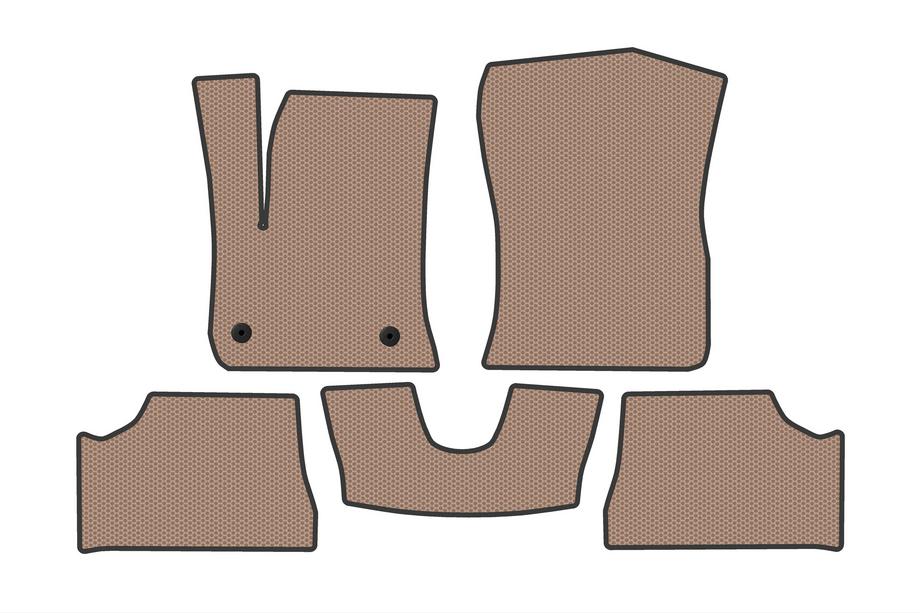 Jeep Avenger 2023- Tapis en Caoutchouc Carsuit (Beige) Image