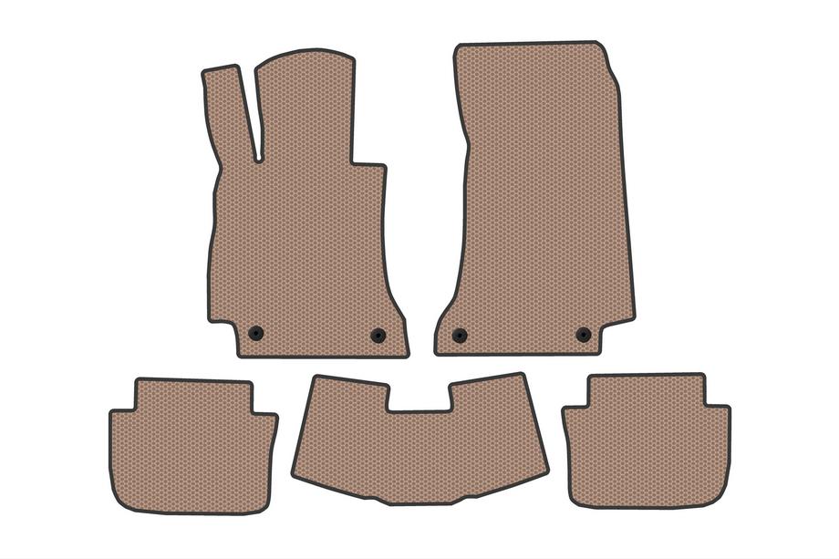 Mercedes E-class W214 2023- Tapis en Caoutchouc Carsuit (Cabrio, Beige) Image