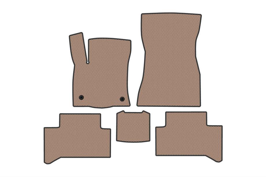 Mercedes EQA 2021- Tapis en Caoutchouc Carsuit (Beige) Photo 1