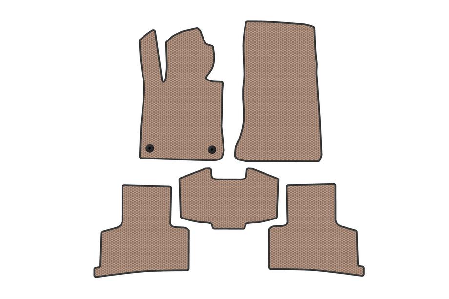 Mercedes GLC X254 2022- Tapis en Caoutchouc Carsuit (Beige) Photo 1