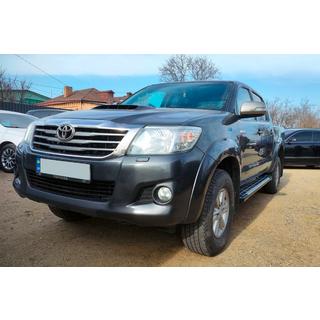 Marchepieds Latéraux Sunrise (2 pcs, Aluminium) Toyota Hilux 2006-2015 photo 1