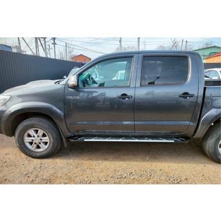 Marchepieds Latéraux Sunrise (2 pcs, Aluminium) Toyota Hilux 2006-2015 photo 4