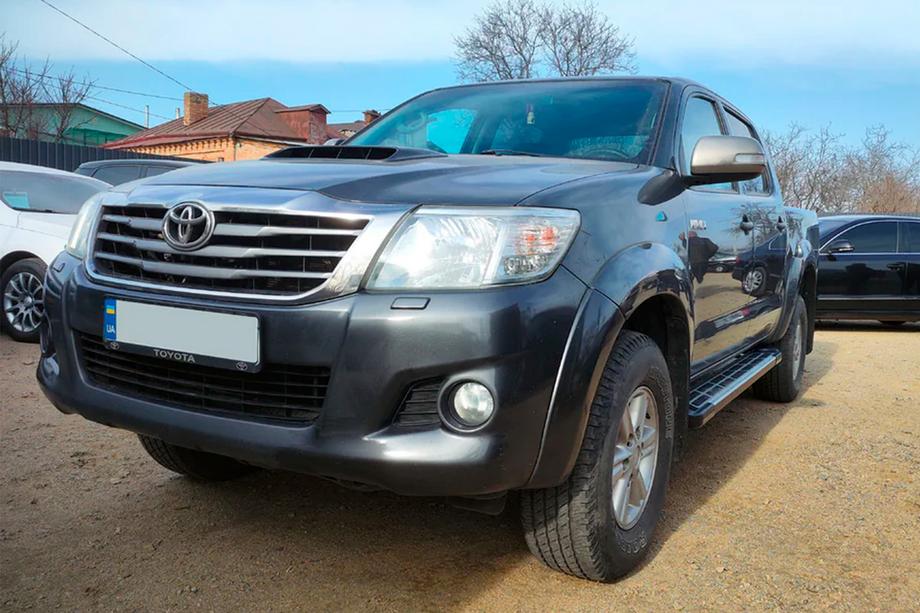 Toyota Hilux 2006-2015 Marchepieds Latéraux Sunrise (2 pcs, Aluminium) Image