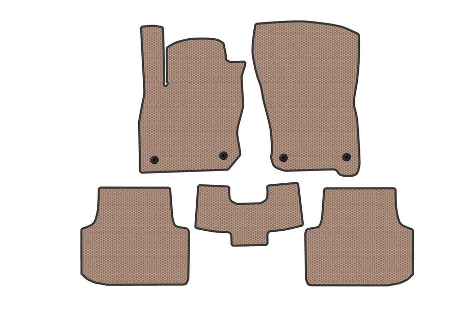 Seat Leon 2020- Tapis en Caoutchouc Carsuit (Beige) Photo 1
