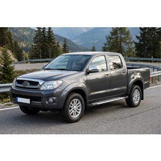 Marchepieds Latéraux Line (2 pcs, Aluminium) Toyota Hilux 2006-2015 photo 1