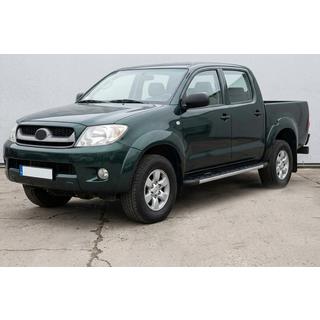 Marchepieds Latéraux Duru (2 pcs, Aluminium) Toyota Hilux 2006-2015 photo 1