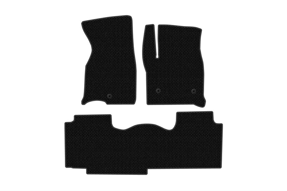 Chevrolet Tahoe 2020- Tapis en Caoutchouc Carsuit (2 Rangées, Noir) Photo 1